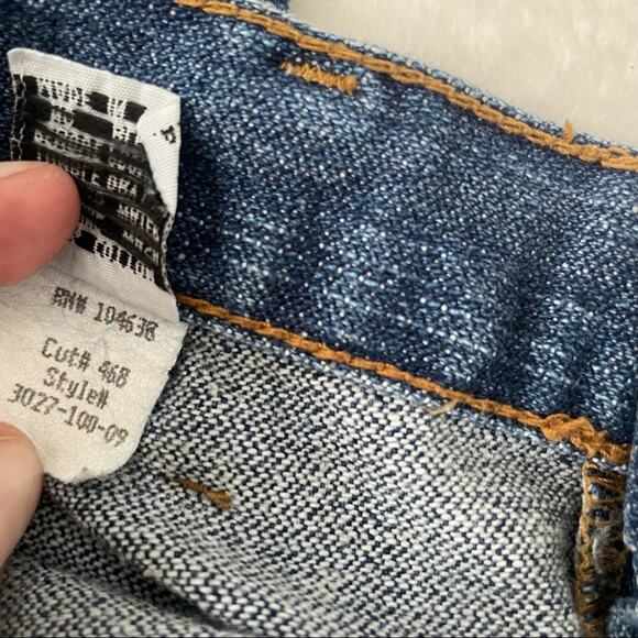 Bella Dahl flare jeans blue denim size 26 pocket whiskering washed revolve - Picture 6 of 8